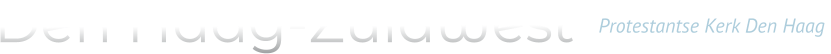 Den Haag-Zuidwest Protestantse Kerk Den Haag